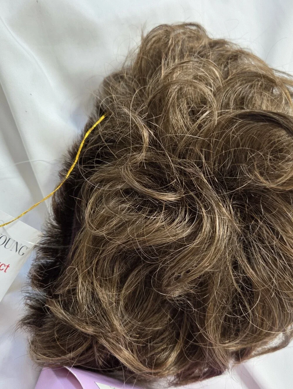 Paula Young Pecan Brown Curly Hairpiece for Women New